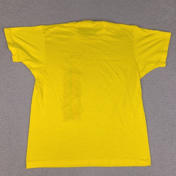 Vintage 1987 United Way T-Shirt Adult XL Yellow Single Stitch Made USA B2 - Picture 8 of 13